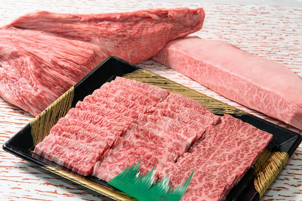 焼肉用、しゃぶしゃぶ用のセットをご用意することも可能